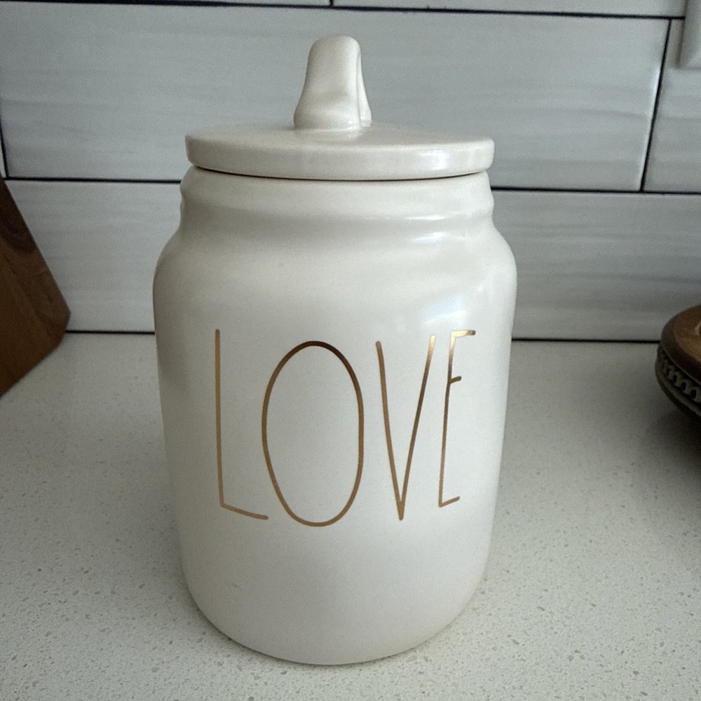 Rae Dunn "LOVE" Baby Canister